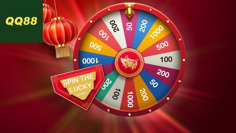 Các phần thưởng hấp dẫn từ Lucky Wheel QQ88